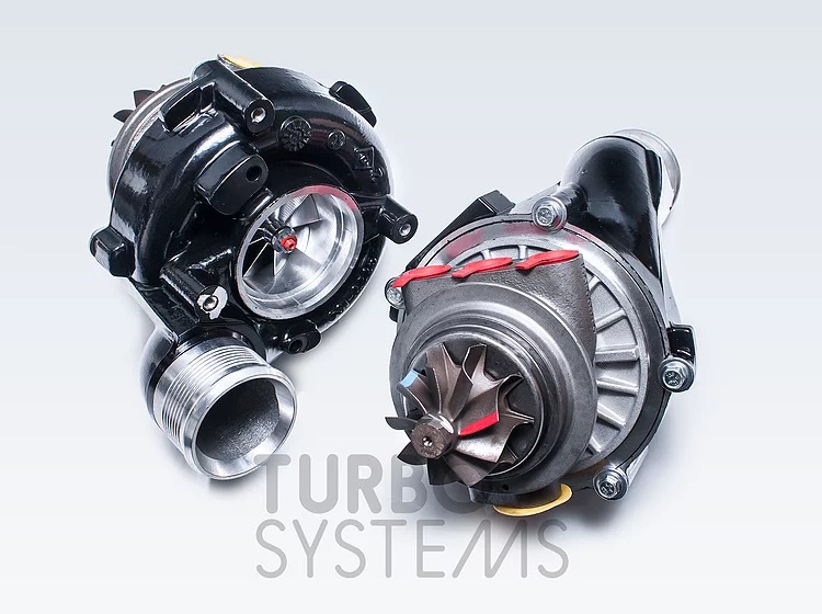 Turbosystems Stage 1 холодные части турбокомпрессоров Audi RS6 RS7 S8